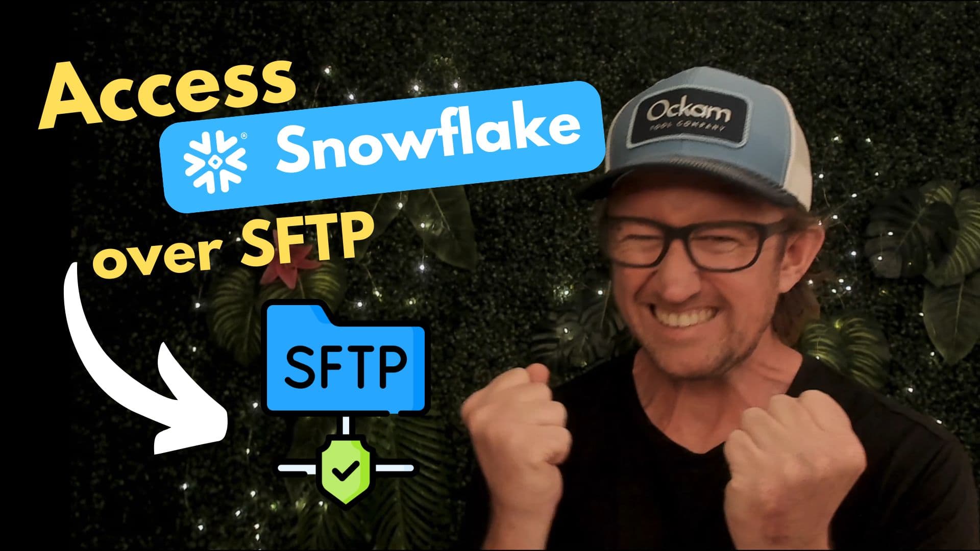 Access a Snowflake stage with SFTP