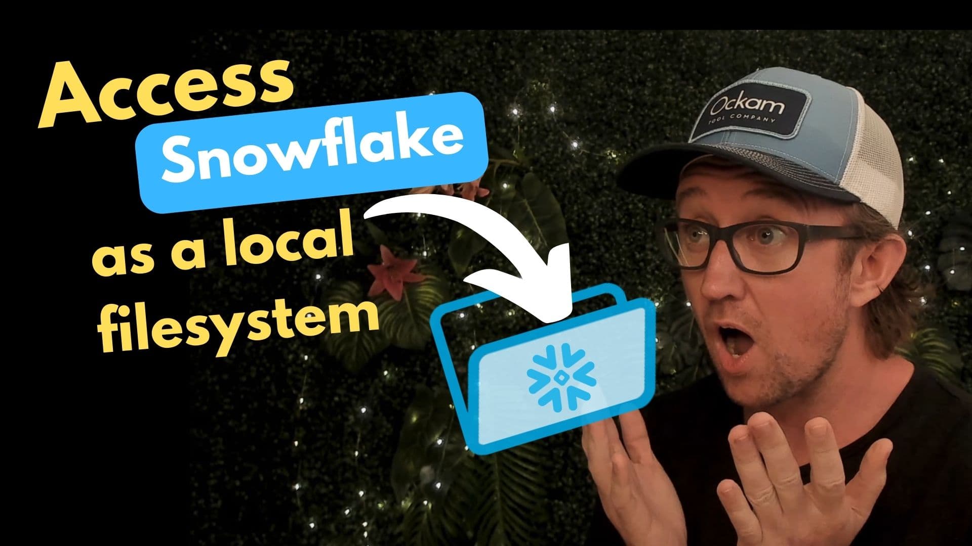Access a Snowflake stage with WebDAV